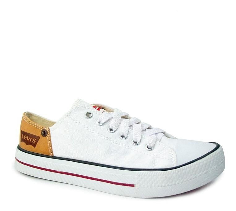TENIS DAMA LEVI´S 402670010 TEXTIL BLANCO