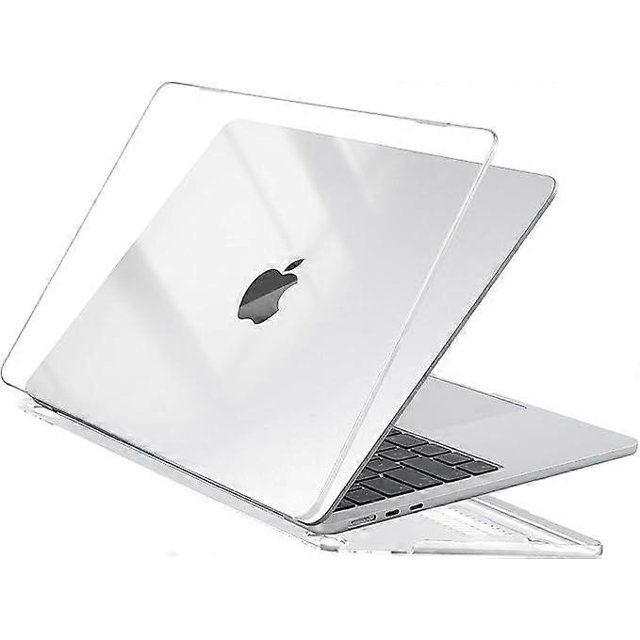 Compatible with MacBook Air 13.6-inch M2 A2681 M3 A3113 20222024 with touch ID, plastic case, transparent glass