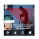 thumbnail image 2 of 4 Piezas Camara Tipo Foco 360° Impermeable De1080 Con Wifi  Lab.G Blanco, 2 of 5