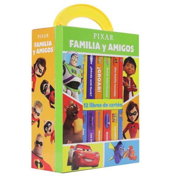 Biblioteca Disney Pixar Familia y Amigos Pikids Tapa Dura 1ra Edicion