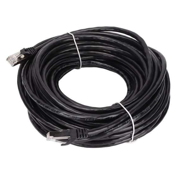 Cable Ethernet Cat 6 con protección EMI, baja pérdida de retorno, conector RJ 45 de alta velocidad de 10 Gbps, cable de Internet para PC de 20 metros