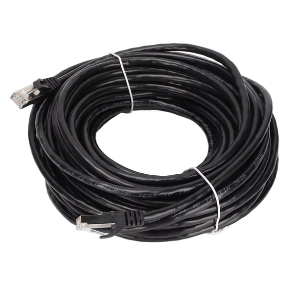 Cable Ethernet Cat 6 con protección EMI, baja pérdida de retorno, conector RJ 45 de alta velocidad de 10 Gbps, cable de Internet para PC de 20 metros