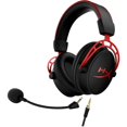 thumbnail image 3 of Reacondicionado Auriculares para juegos HyperX Cloud Alpha con cable negro y rojo renovados, 3 of 7