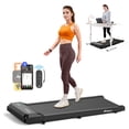 thumbnail image 1 of MERACH Caminadora Eléctrica 2.5 HP Walking Pad 3 en 1 Portátil con App y Pantalla LED 120 kg, 1 of 9