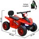 thumbnail image 4 of Cuatrimoto Montable Eléctrica Para Niños Con Luces Y Sonido Batería Recargable 6V A Partir De 3 Años, 4 of 7