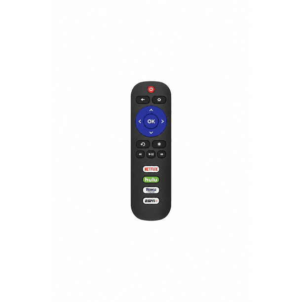 Control Compatible Para Tcl Roku Smart Tv Con Netflix Espn | Bodega Aurrera