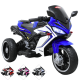 thumbnail image 1 of Moto Eléctrica Deportiva para Niños 3 Ruedas Bluetooth Dos Baterias 6V a partir de 3 Años - Gris, 1 of 8
