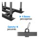 thumbnail image 4 of Trineo 102*60*99.7cm Tayga color negro con gris., 4 of 6