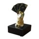 thumbnail image 3 of 1 trofeo de mano de póker de 6,25 pulgadas con base. Ideal para el verano. dorado, 3 of 9