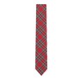 thumbnail image 2 of Corbata Tommy Hilfiger Royal Stuart para niño, tartán, color rojo, poliéster, 2 of 5