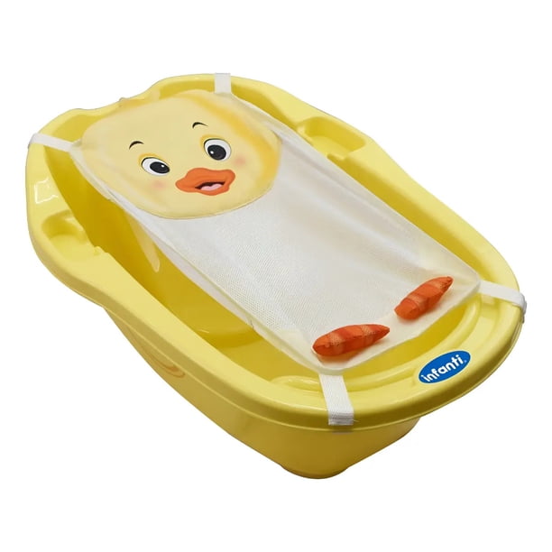 Bañera para Bebé Infanti con Hamaca Tina Pato Amarillo