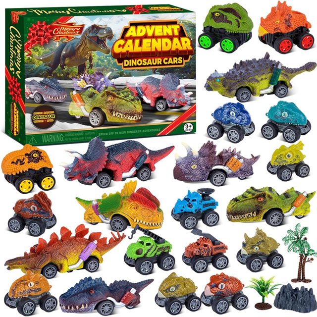 Calendario de Adviento Del Kit de Dinosaurios de Bricolaje 2025