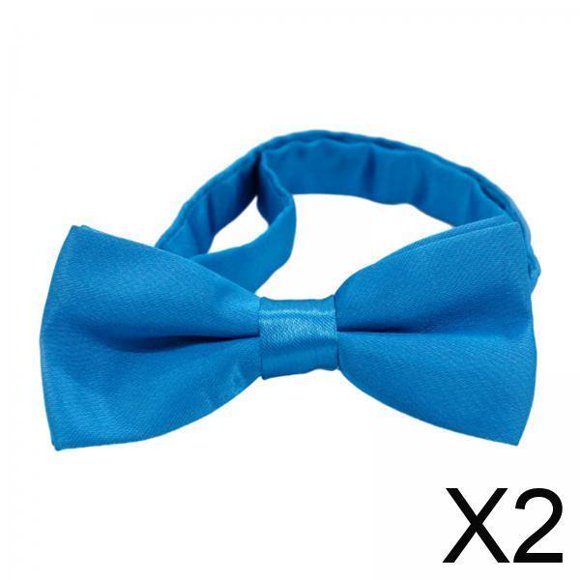 Pajarita para niños,Pajarita infantil de color liso ajustable,Pajaritas preanudadas,accesorio versátil para niños,Corbata de moda para niño,moderna y cómoda,Cumpleaños Formal 9cmx4cm
