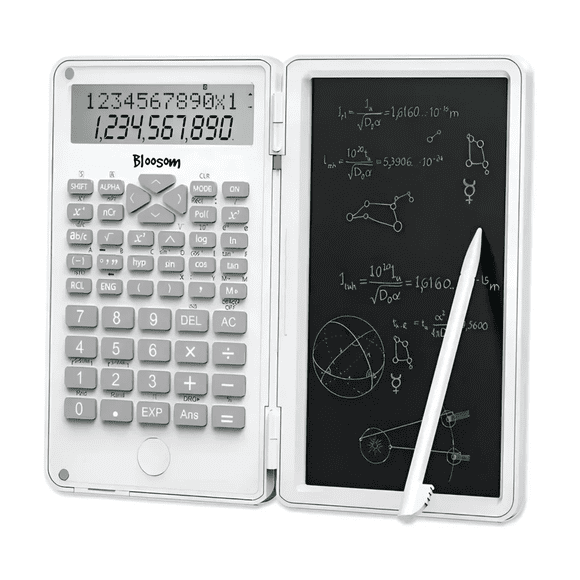 Calculadora Bloosom Científica C/tablet Inteligente Y 240 Funciones Blanco