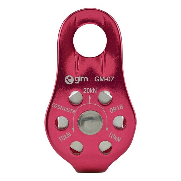 Polea Sencilla De Aluminio Sin Balero 20Kn Gim Sports Gm-07