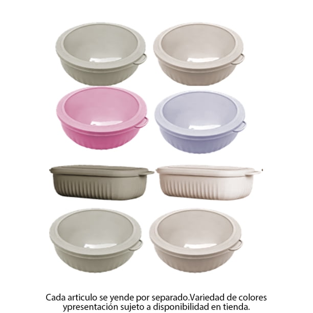 Contendor Prichos Redondo O Rectangular Colores 1 Pieza