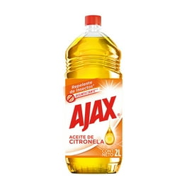 Limpiador Multiusos Líquido Ajax Citronela Desinfectante que Repele Insectos 2 L