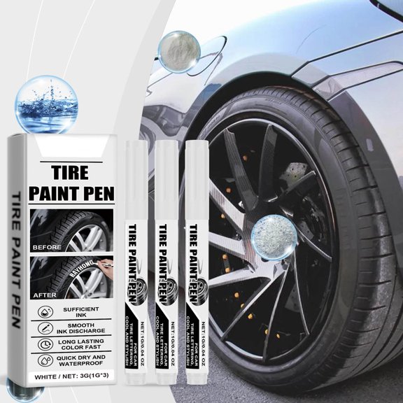 Car Tire Paint Pens Multi-color Coloring Long-lasting DIY Oil-based Markers 5ml