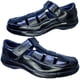 thumbnail image 5 of Sandalia En Piel Borrego Para Hombre Huarache Confort Casual Color Negro MD07, 5 of 6