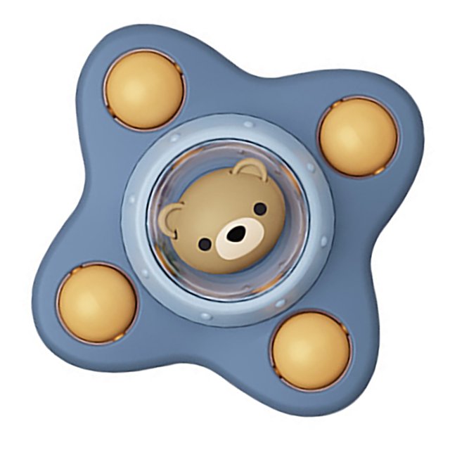 Juguetes giratorios con ventosa, juguetes giratorios con ventosa, juguetes giratorios para bebés, juguetes de baño para niños pequeños, funcionamiento suave