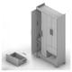 thumbnail image 5 of Ropero Closet 4 puertas y 2 cajones Color Tabaco Mobi, 5 of 6