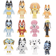 thumbnail image 1 of 12pcs Bluey Familia Y Amigos Figura Modelo Juguete COLORES MIXTOS, 1 of 5