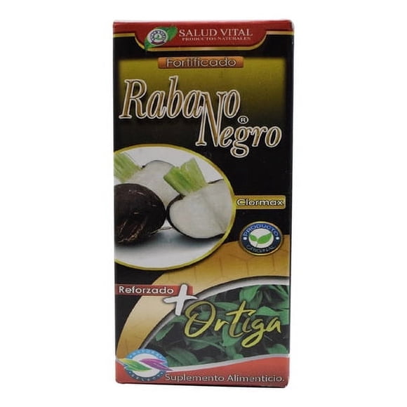 Rabano Negro 130 Cap LA GRAN TENOCHTITLAN