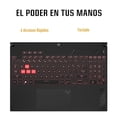 thumbnail image 3 of Laptop Gamer Asus TUF FA507NU-LP134W NVIDIA GeForce RTX 4050 Ryzen 5 8GB 512GB Gris, 3 of 5