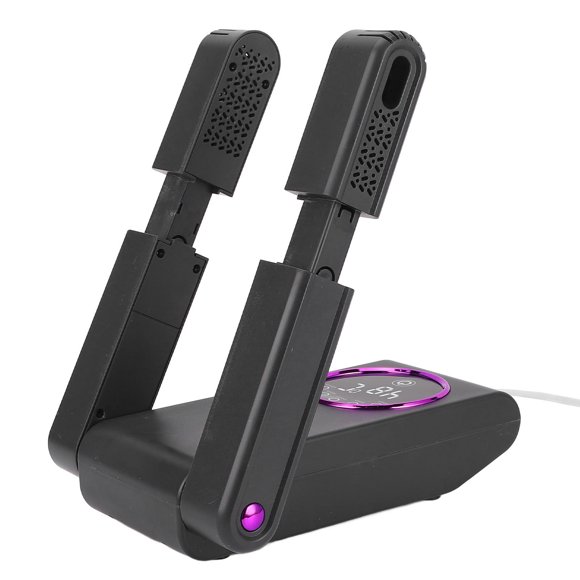 Secador De Botas Portátil, Calientabotas Plegable Retráctil Con Temporizador 30 60 90 120 Min, Secador De Zapatos De Secado Rápido A Temperatura Constante Con Soplador De Calor
