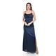 thumbnail image 1 of Vestido de escote drapeado Roman Fashion /Juvenil, 2005 (Azul marino) azul marino G, 1 of 5