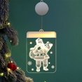 thumbnail image 1 of Luces de hilo de Navidad LED - Faroles de acrílico con 10 LED blancos cálidos para decoración navideña interior, fiesta, boda, árbol y escaparate, 1 of 2