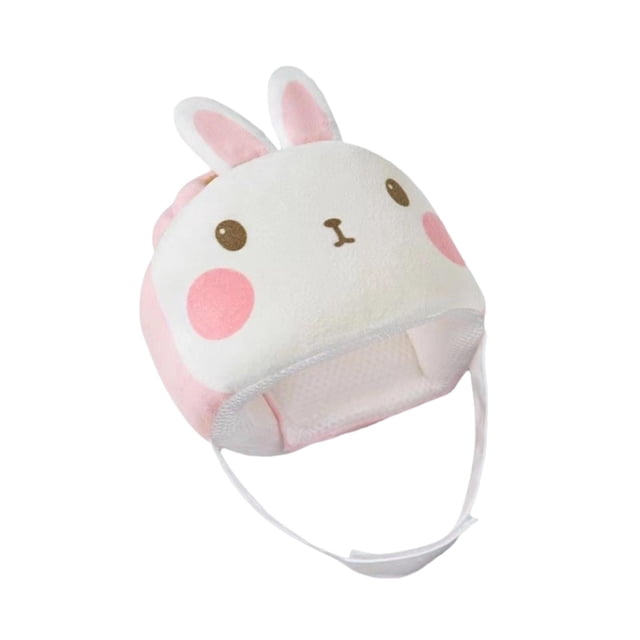 Gorro para bebé, gorro de protección portátil, cascos, gorro, protectores para la cabeza de bebés para niños y niñas de 6 a 20 meses gateando Conejo