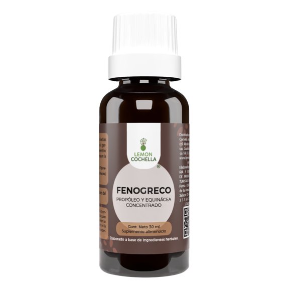 Extracto de fenogreco, propoleo y equinacea concentrado 30 ml