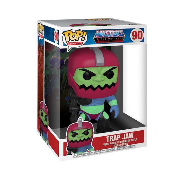Funko POP Jumbo Retro Toys Maestro del Universo Trapjaw 10 Multicolor Estándar