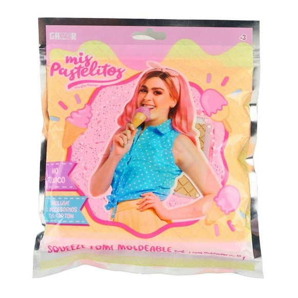 Fomi Prichos Mis Pastelitos Squeeze Moldeable 70 gr Rosa