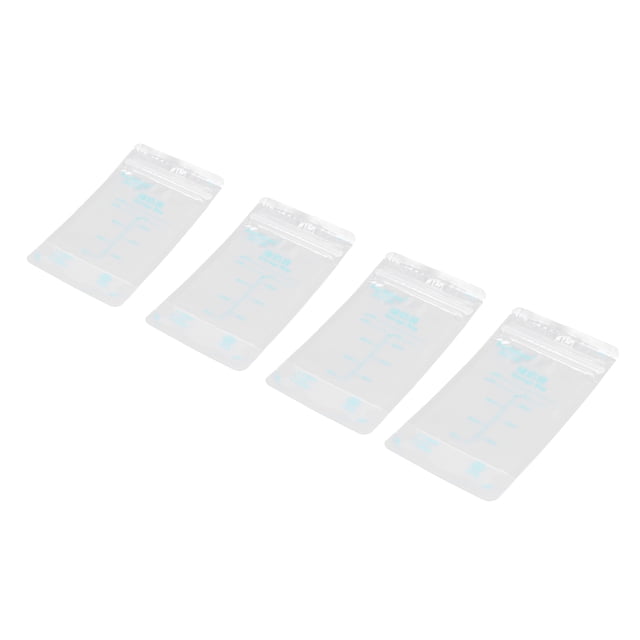Bolsas para almacenar leche materna Bolsas para almacenar leche Material PET PE para leche materna Estructura portátil desechable a prueba de derrames 30 piezas para uso diario