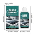 thumbnail image 3 of Limpiador y pulido de estufas de cristal | Agente de limpieza de placas cerámicas, potente quita-aceites y quemaduras | No tóxico, sin olor | Shine Restorer 100ml | Aplicación sencilla, 3 of 9