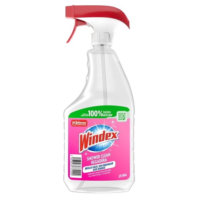 Windex Shower Clean Limpiador de Regadera en Gatillo 640 mL