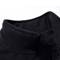 thumbnail image 5 of Xihbxyly Chaqueta de Invierno para Hombre, Elegante Suéter Deportivo Acolchado, Abrigo Polar Cálido con Cuello Alto, Cárdigan Térmico Ligero, Ropa Informal para Uso Diario Al Aire Libre, Capa Cómoda, 5 of 5