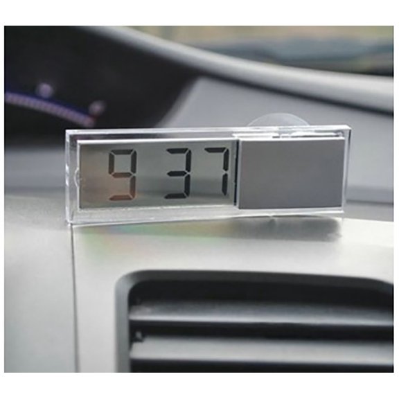 2 uds reloj electrónico para coche accesorios para coche, reloj electrónico para coche tipo lechón reloj electrónico