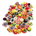 thumbnail image 4 of Toy de alimentos en miniatura de 100 piezas mini juego de resina Juguete de juguete Juego de cocina Accesorio de juegos de cocina Juega Juguete de, 4 of 10