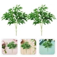 thumbnail image 1 of unbranded 2Ud Ramos Artificiales De Hojas De Sauce Verde Para En Hogar Y Eventos, 1 of 8
