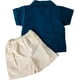 thumbnail image 3 of Guayabera para Bebé Pañalero con Short, Conjunto Mexicano de 2 Piezas para Niño, Guayabera Infantil de Manga Corta, 3 of 3