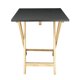 thumbnail image 4 of Mesa Plegable Rectangular Hogare Mesa Plegable Rectangular Negro/Aile, 4 of 4
