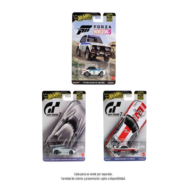 Vehículo de Juguete Hot Wheels Collector Auto Cultura Pop Sorpresa Varios Modelos 1 pieza