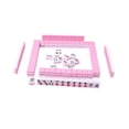 thumbnail image 4 of Juego de mini fichas de Mahjong en versión china, actividades clásicas de mesa para viajes Rosa, 4 of 9