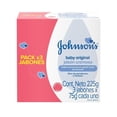 thumbnail image 1 of Jabón en Barra para bebé Johnson's Iconic Classics Original 75 gr 3-Pack, 1 of 4