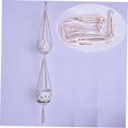thumbnail image 3 of FOMIYES Colgador Macrame De Beige Con Soporte Para Dos Macetas Para O Patio, 3 of 8