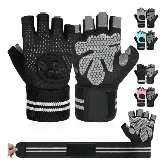Guantes Para Gym Pesas Deportivos Muñequeras Mujer Y Hombre Xtellar rosa