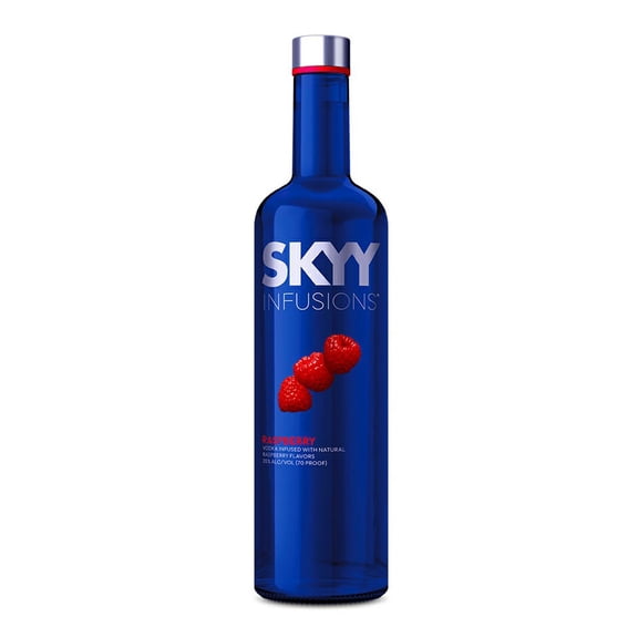 Pack de 2 Vodka Skyy Infusions Raspberry 700 ml
